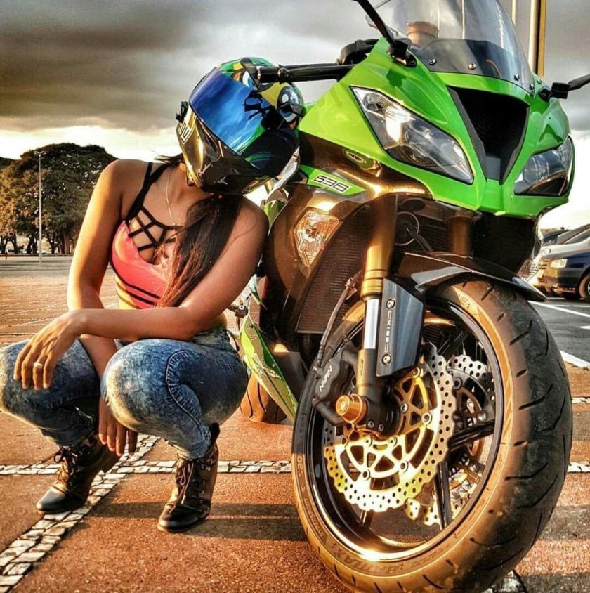 Мария Басова мотоциклистка