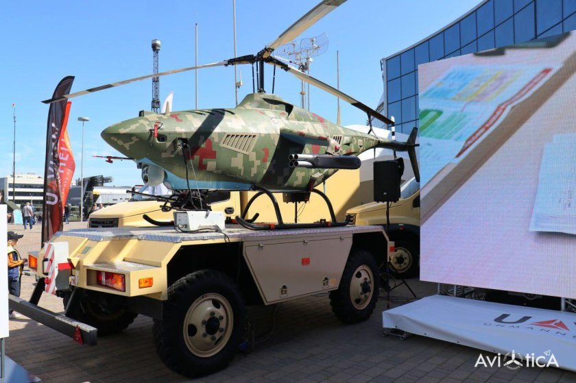 Белорусский беспилотный вертолет Хантер