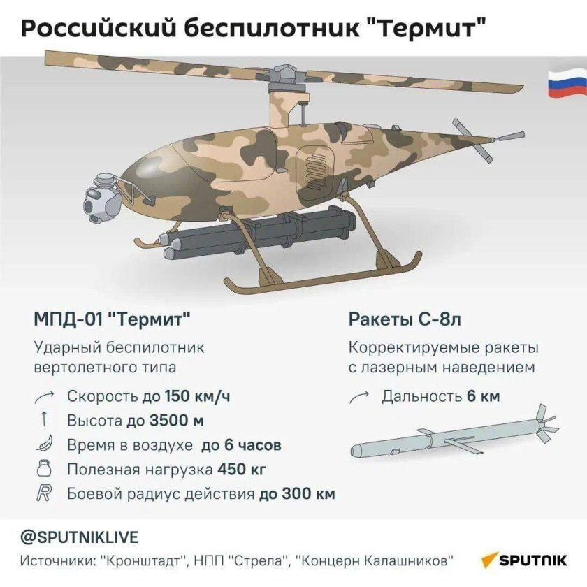 Беспилотный вертолет Термит