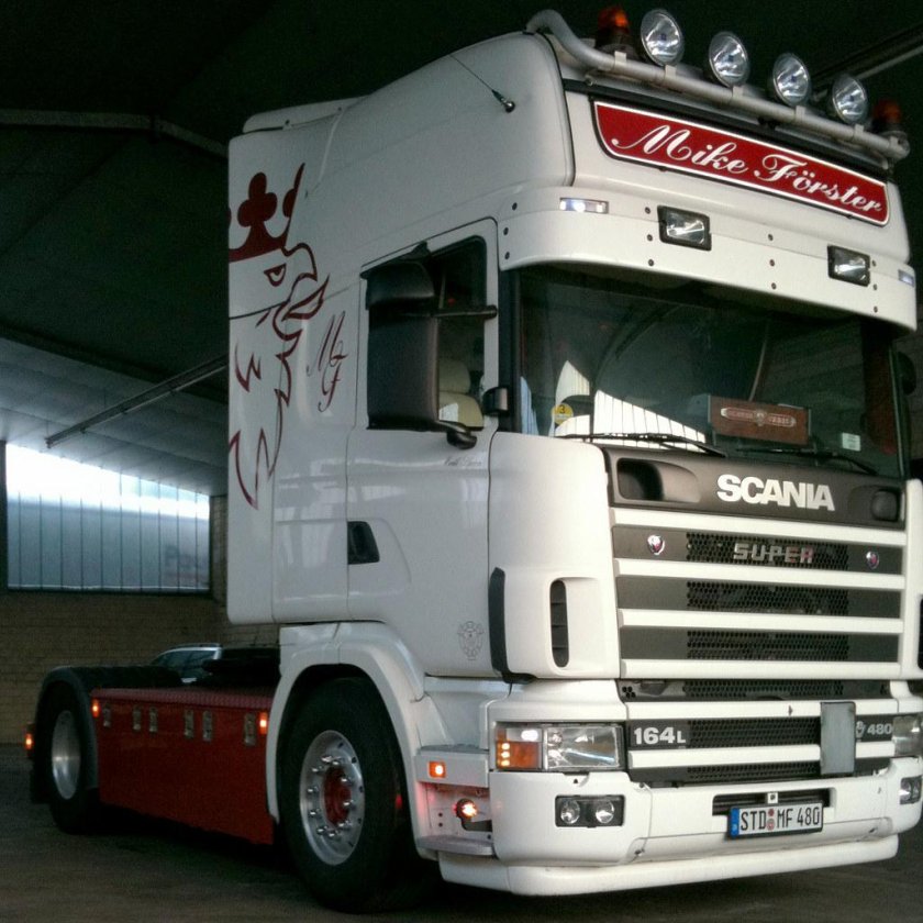 Scania r730 v8 Topline