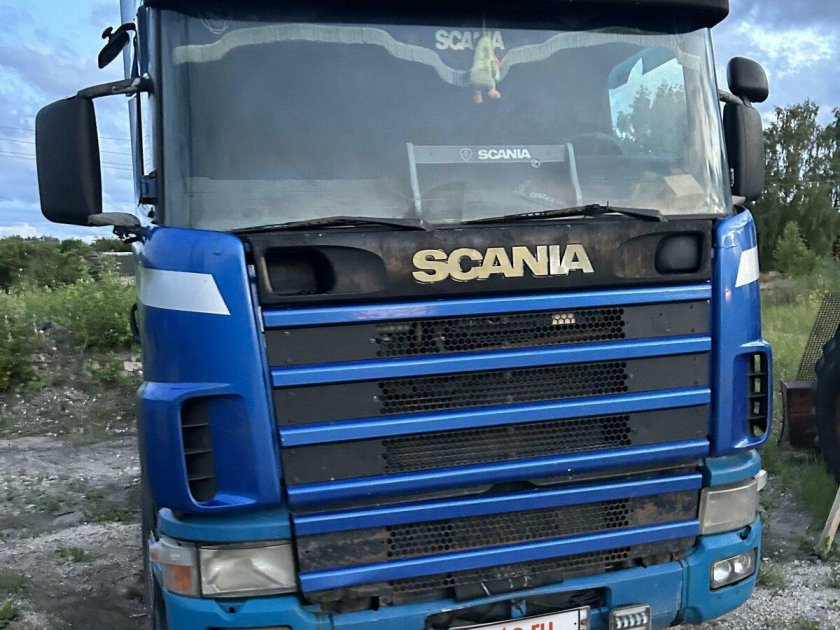Тягач scania