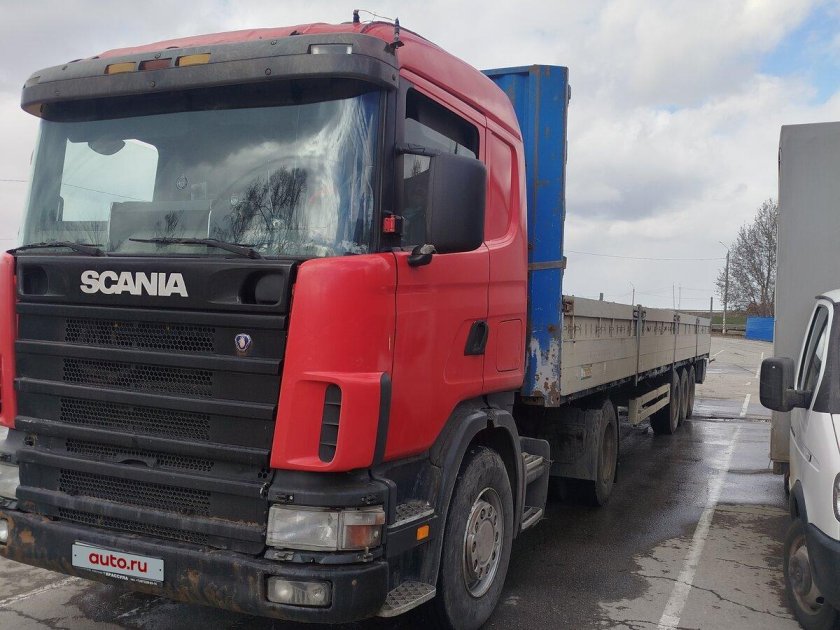 Шаланда 20 метров скания