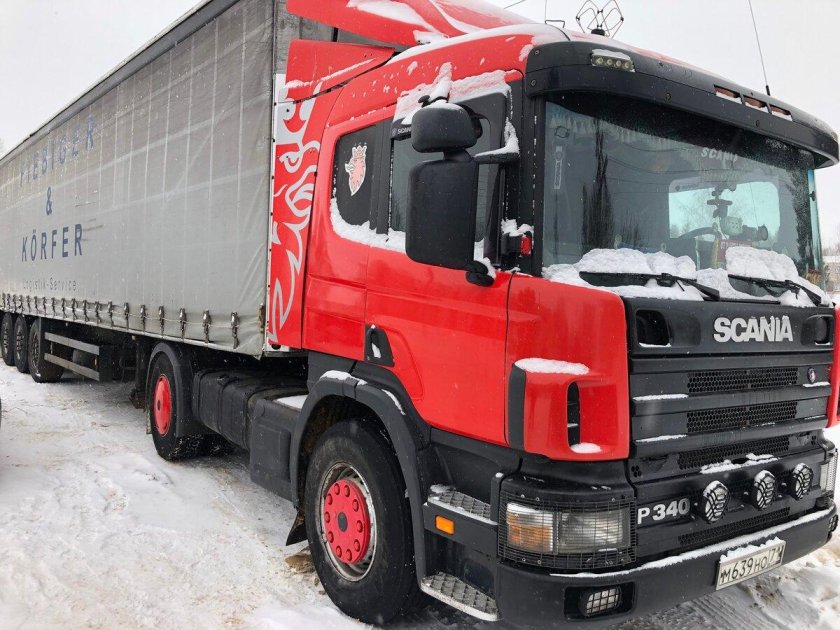 Скания тягач 2007