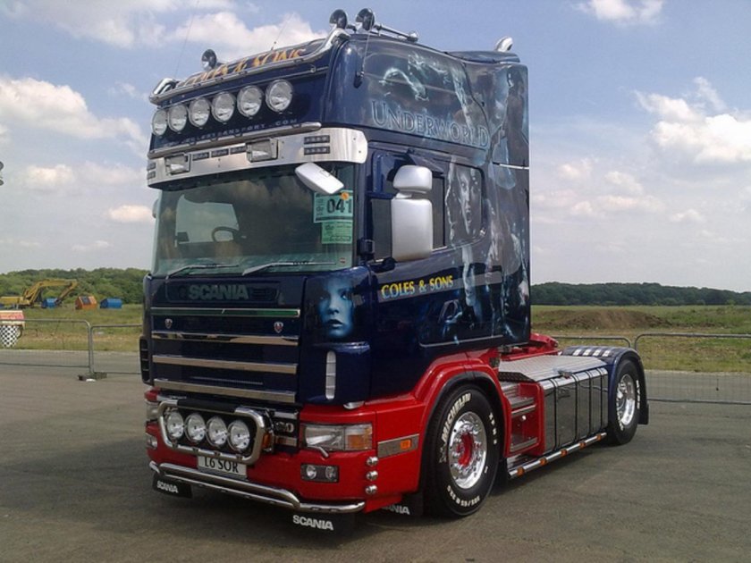 Scania r124