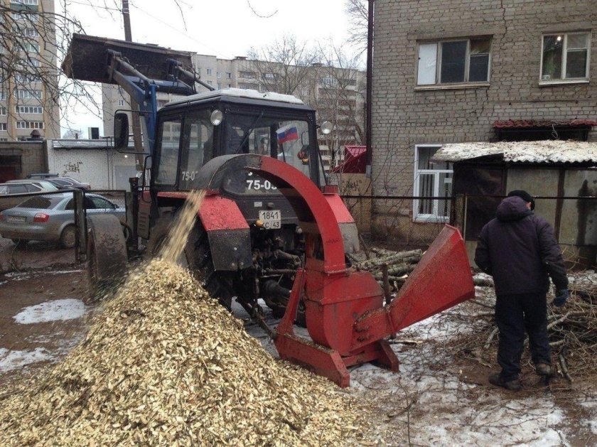 Щепорез к МТЗ 82