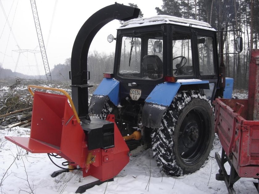 Щеподробилка на МТЗ 82