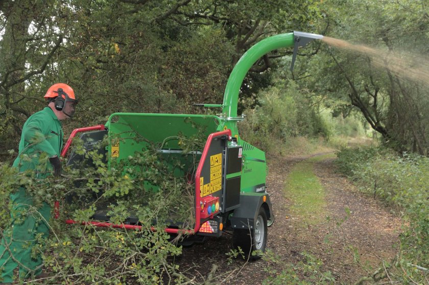 Измельчитель веток Green Mech Arborist 130, 150