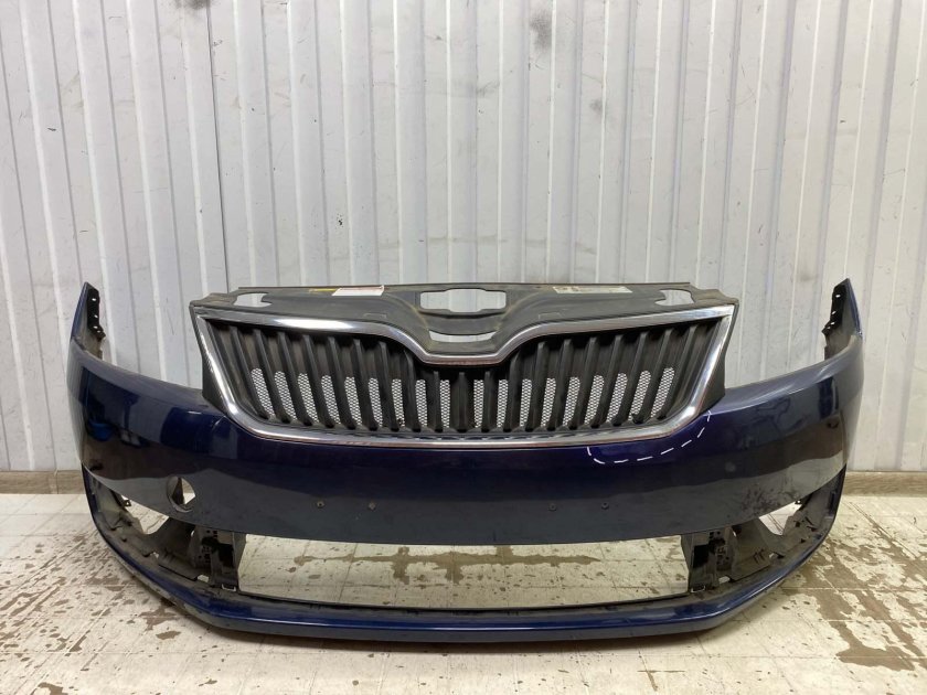 Бампер skoda rapid