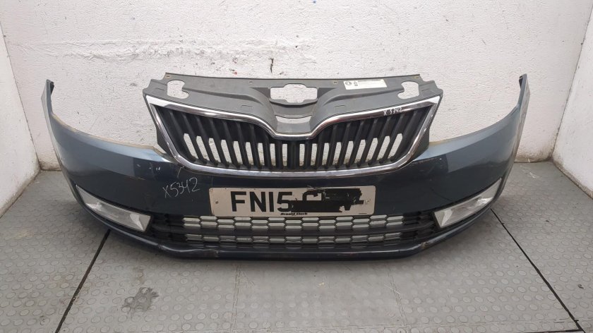 Бампер шкода рапид 2014