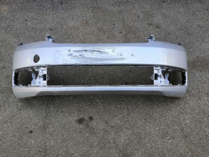 Передний бампер Шкода Рапид 2017