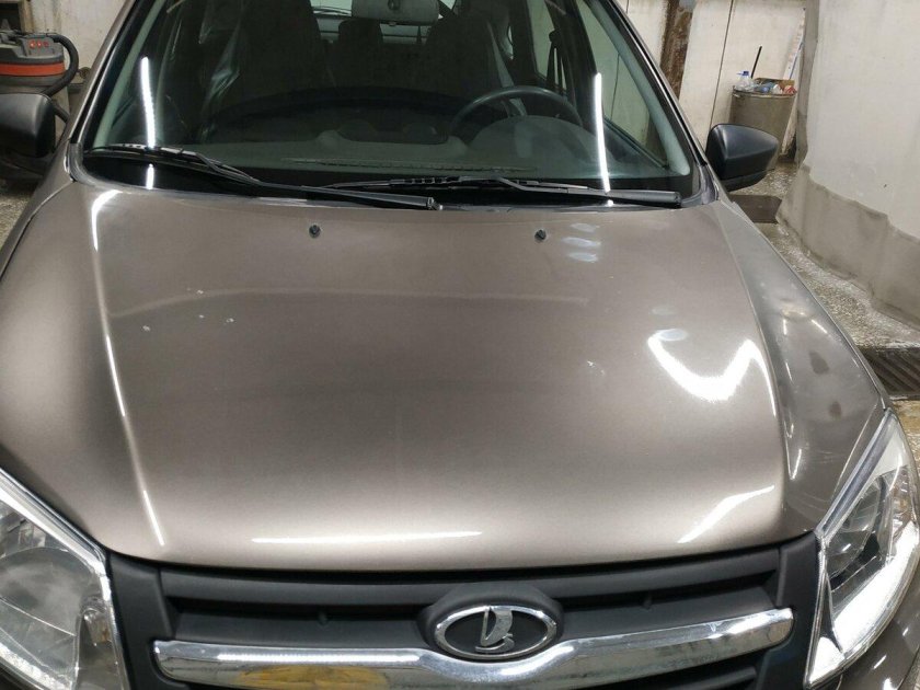 Лада гранта золотисто коричневый