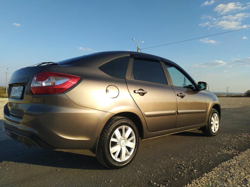 Лада Гранта лифтбек кориандр