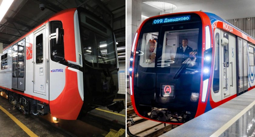Вагоны метро Балтиец Санкт-Петербург