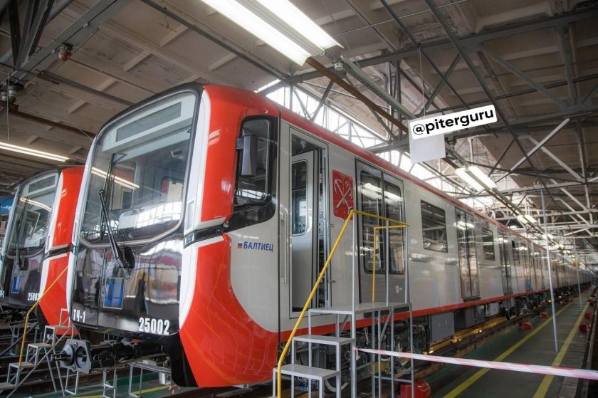 Вагоны метро Балтиец Санкт-Петербург