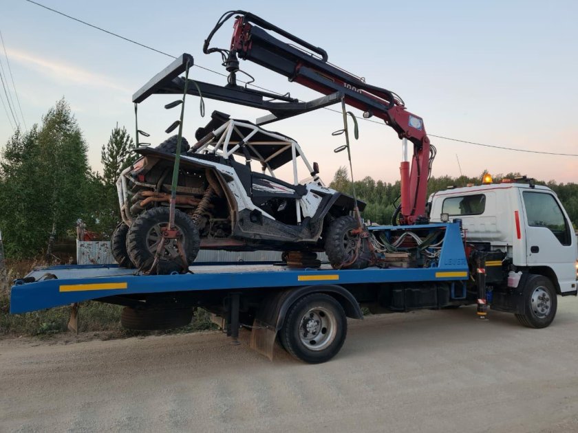 Эвакуатор с кму