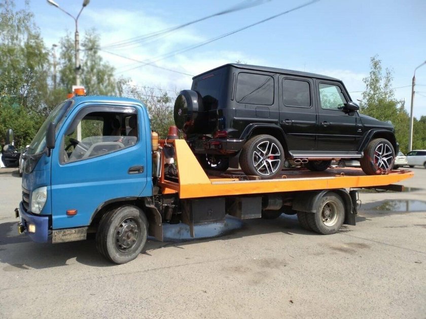 Эвакуатор foton
