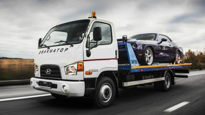 Эвакуатор автовоз Hyundai hd78