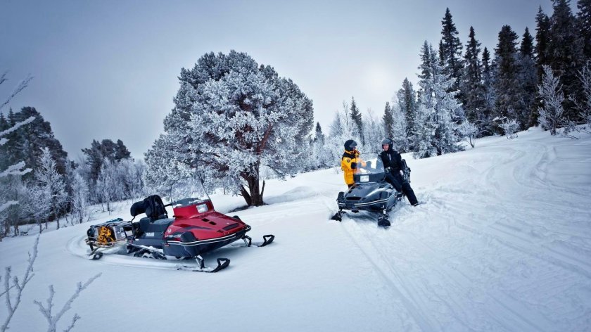 Квадроцикл зимой