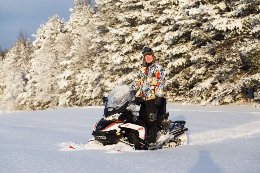 Снегоход brp