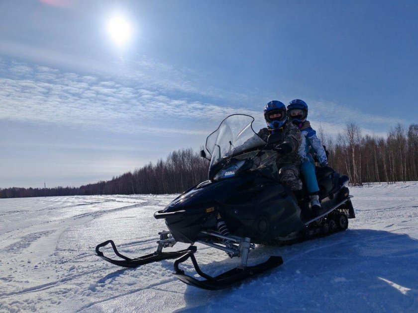 Yamaha снегоход