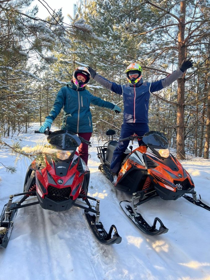 Аренда снегохода