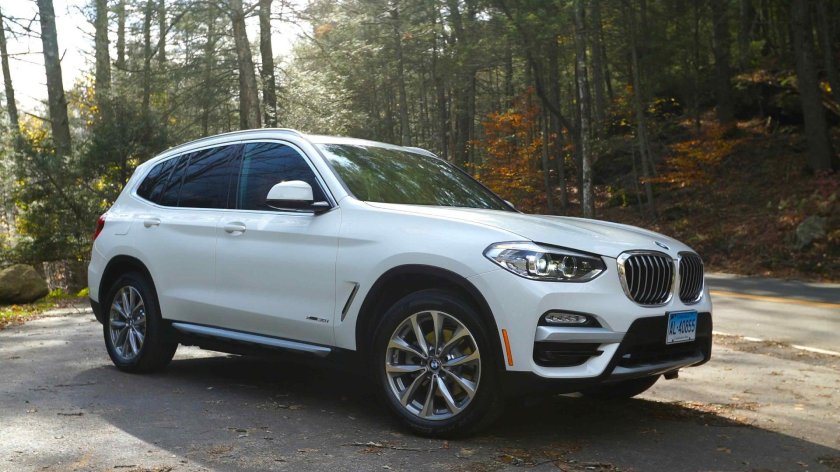 BMW x3 2018 белый