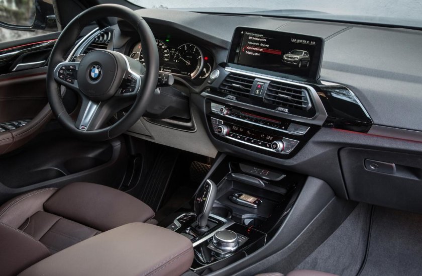 BMW x3 2019 салон
