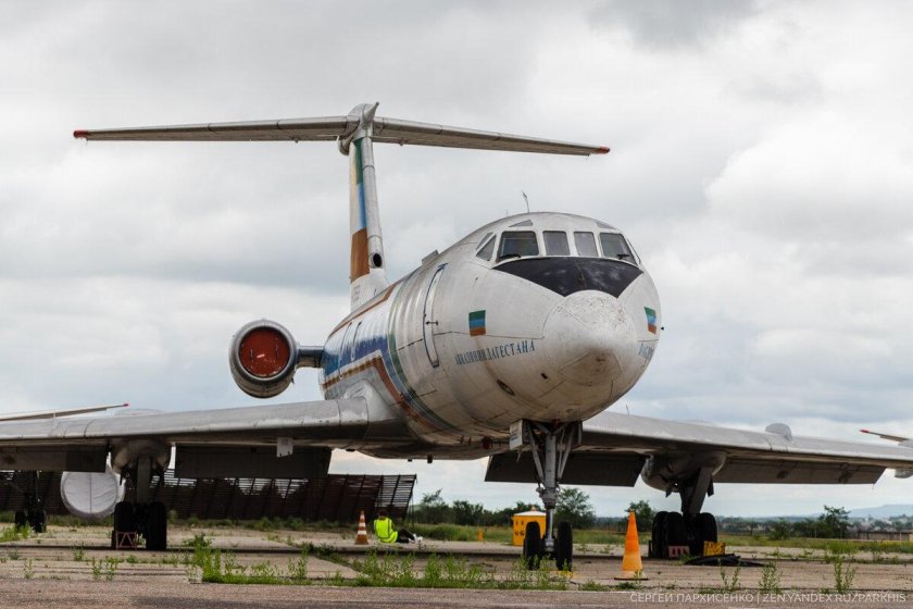 Ту 154 Дагестанских авиалиний