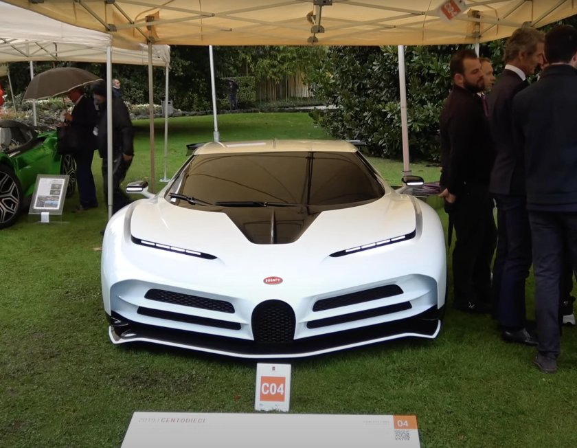 Бугатти Centodieci