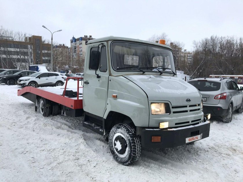 Зил 5301 бычок эвакуатор