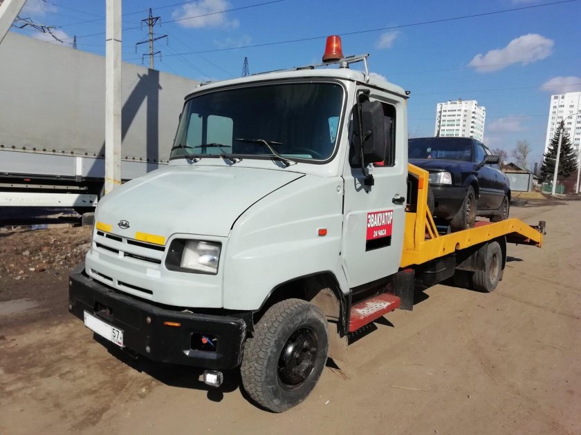 Эвакуатор газ