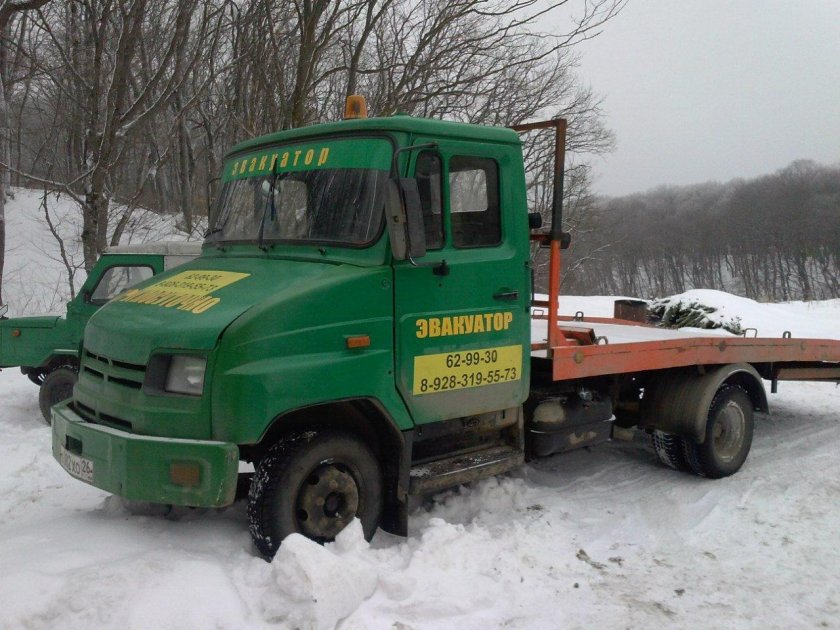 ЗИЛ бычок эвакуатор