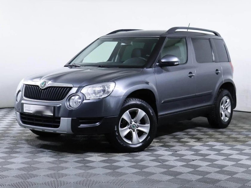 Шкода Йети темно серый