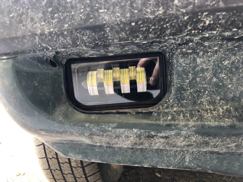 ПТФ на ниву Шевроле дорестайл