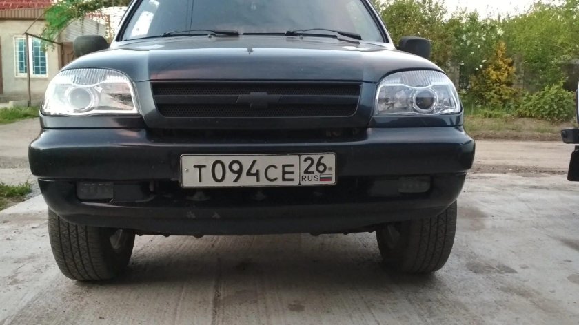 ПТФ на Шевроле Нива 2007