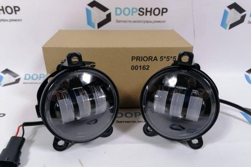 Диодные ПТФ Нива Шевроле