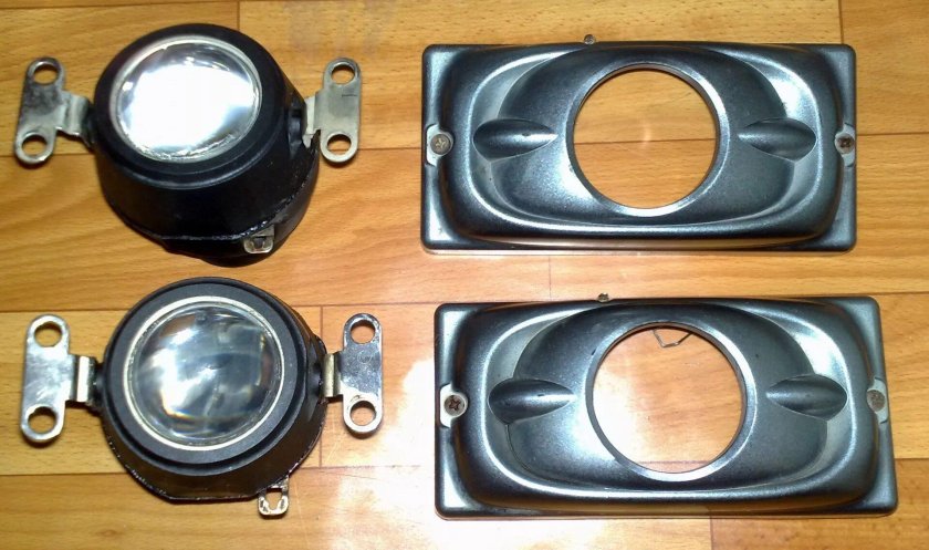 Штатные ПТФ Нива Шевроле