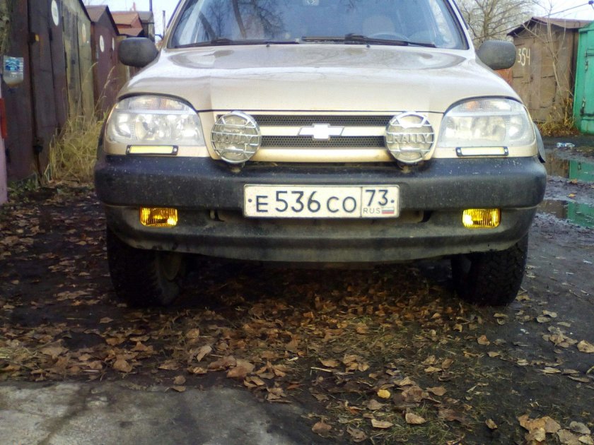 Фары противотуманные Нива Шевроле 2004