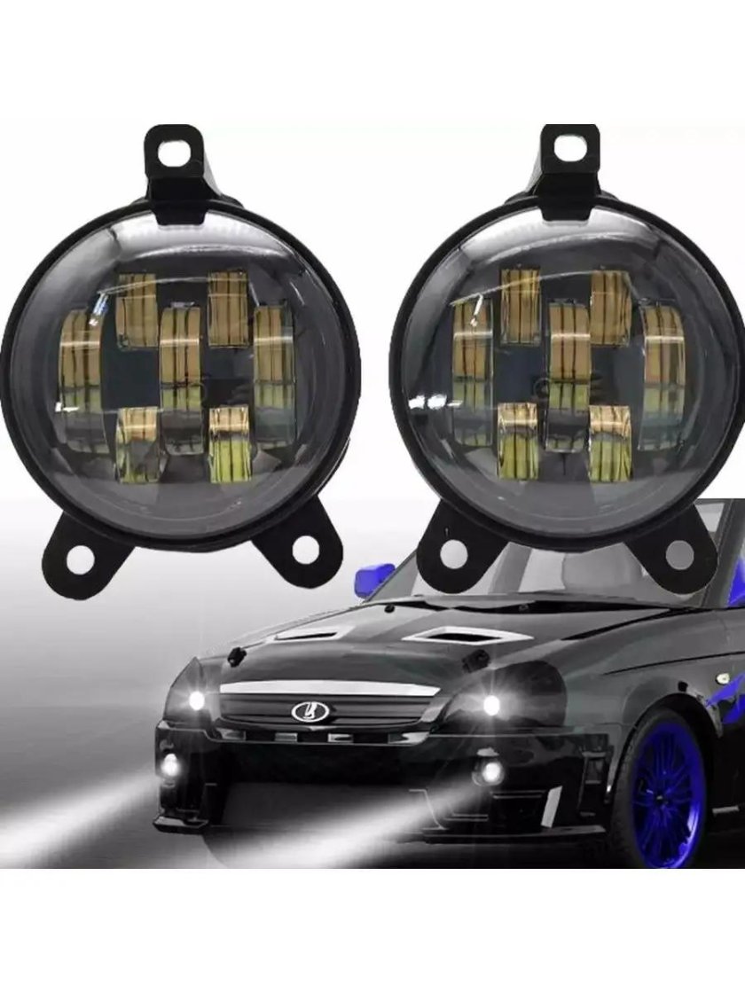 Светодиодные ПТФ Шевроле Нива