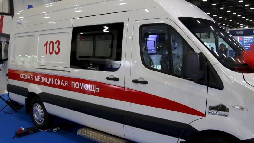 Санитарный автомобиль линза