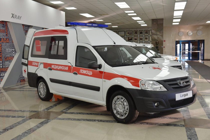 Скорая Lada Largus