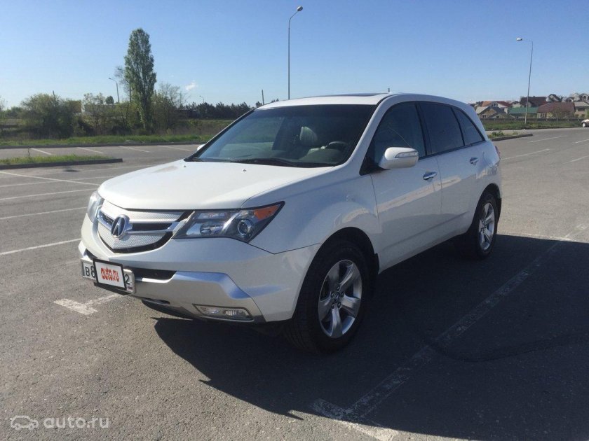 Acura паркетник 2008 белый