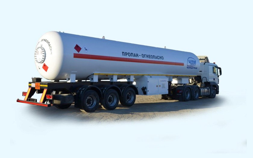 Полуприцеп-цистерна для сжиженных газов БЦМ-74
