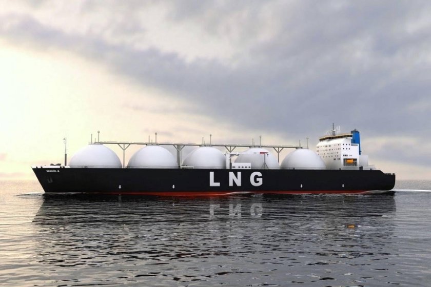 LNG (liquefied natural Gas Carrier) судно