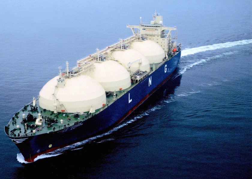 LNG (liquefied natural Gas Carrier) судно