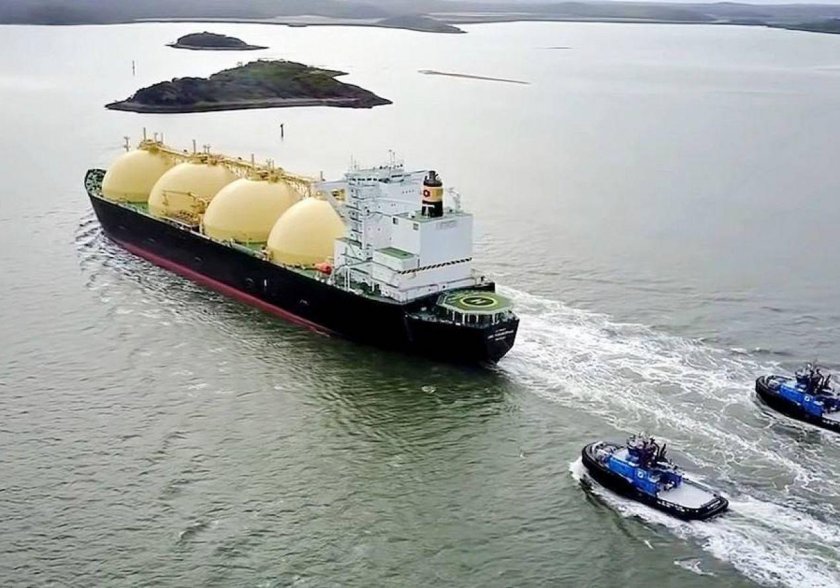 Сжиженный ГАЗ танкер американский