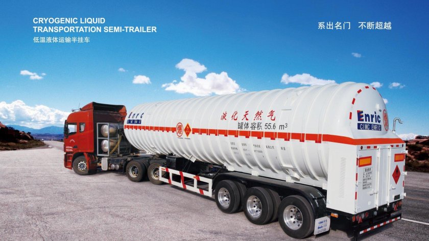 Полуприцеп для СПГ