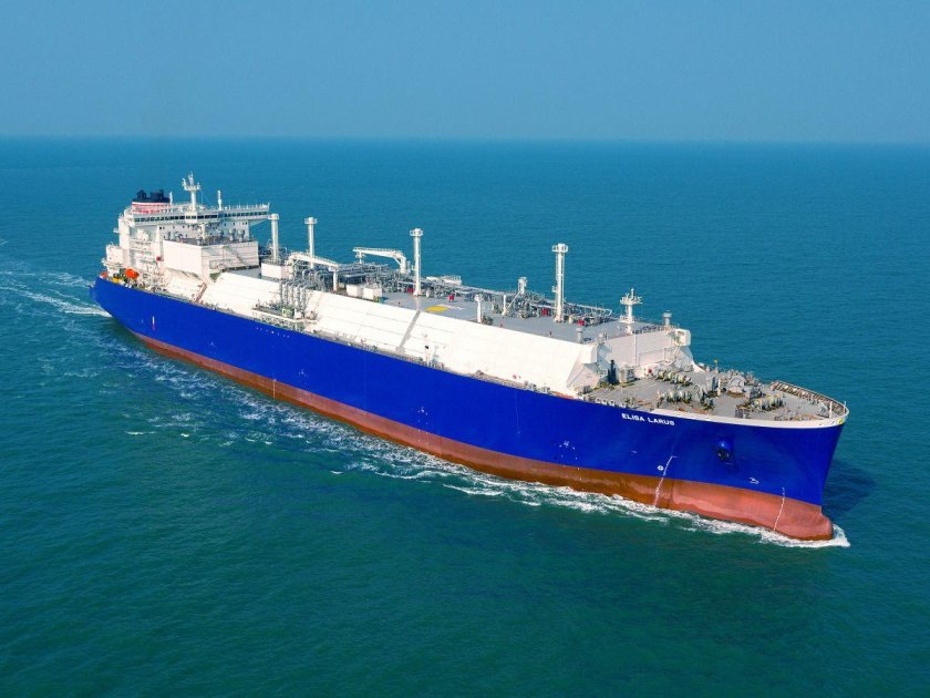 LNG (liquefied natural Gas Carrier) судно