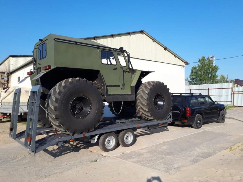 Снегоболотоход "хищник-39043"