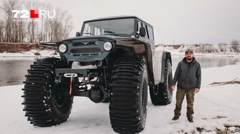 УАЗ Хантер болотоход